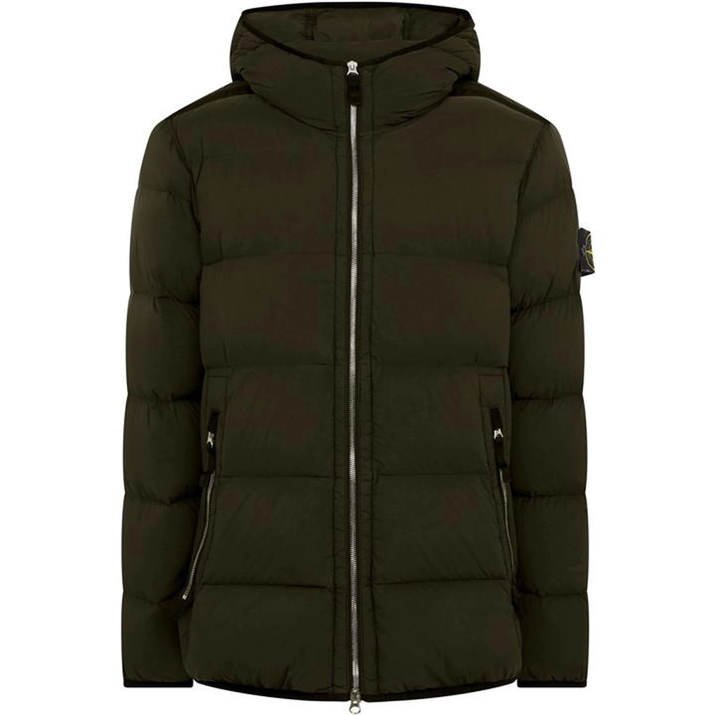 Stone Island Seamless Tunnel Down Jacket - Green